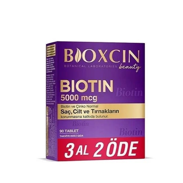 Bioxcin Biotin 90 Tablet 3 AL 2 ÖDE ürün görseli 1