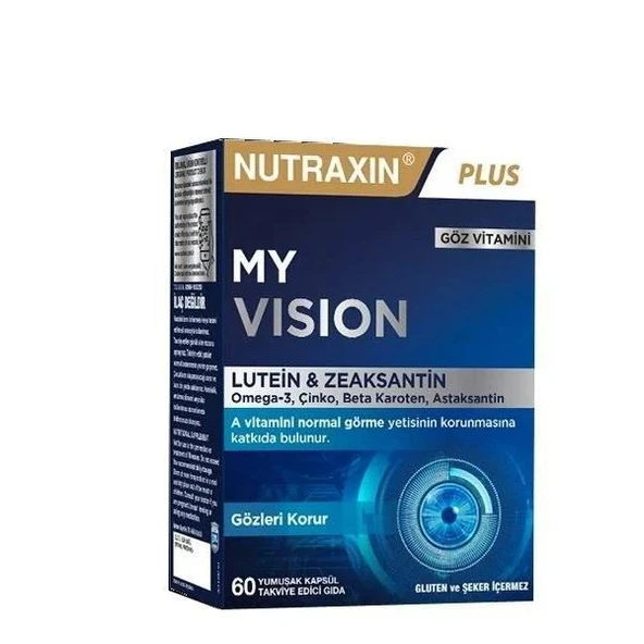 Nutraxin Plus My Vision 60 Kapsül ürün görseli 1