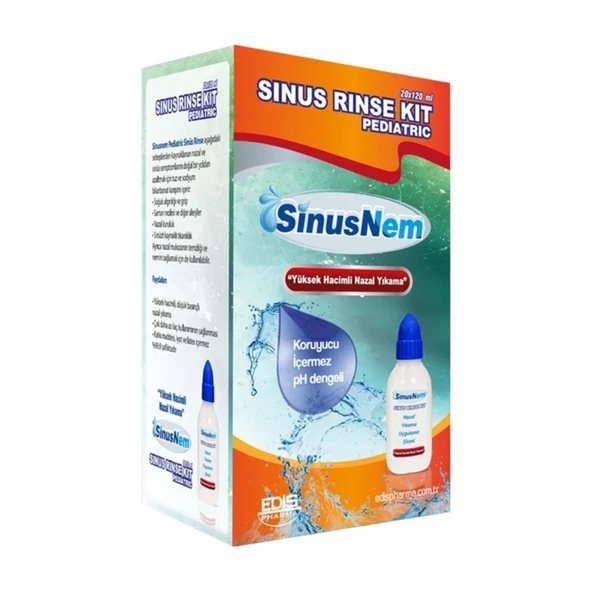 Sinüsnem Sinüs Rinse Kit Pediatric 20 Poşet ürün görseli 1