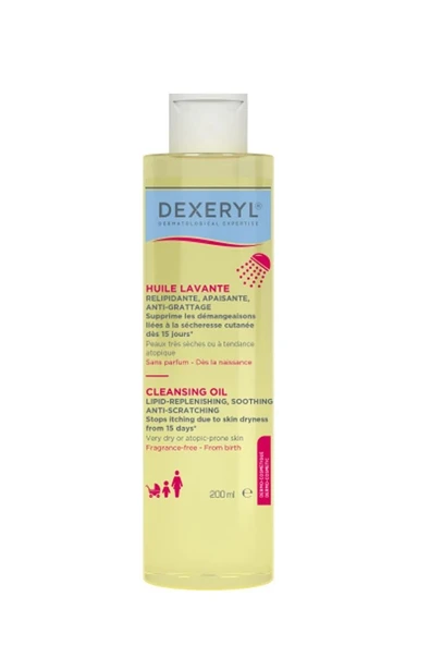 Dexeryl Cilt Temizleyici Yağ 200ml ürün görseli 1