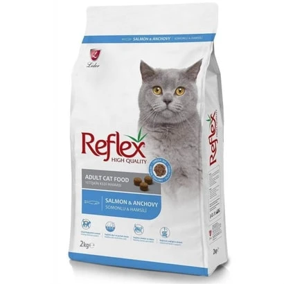Reflex Somonlu ve Hamsili Yetişkin Kedi Maması 2kg ürün görseli 1
