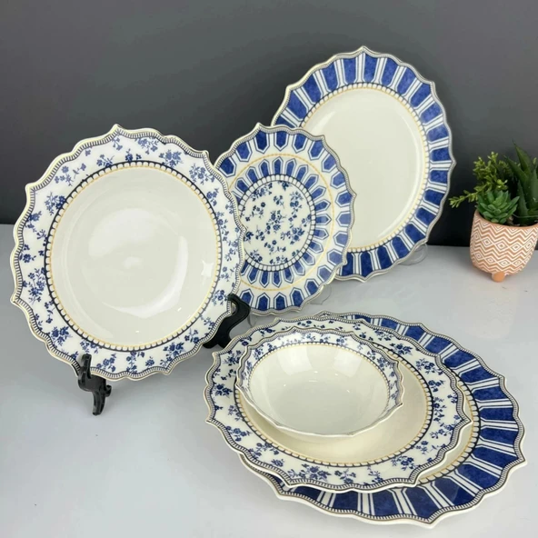 Mien Elizabeth London 24  Parça Florence Yemek Takımı EL23A035 ürün görseli 1