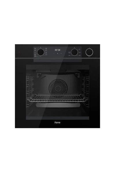 Ferre STEAM PLUS SERİSİ 3LÜ CAM ANKASTRE SET (QEP64CS-MS261-D077) - Resim 2