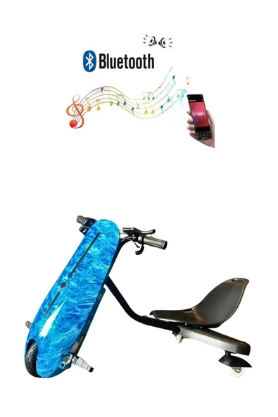 Citymate Drift Car Elektrikli Kaykay Bluetooth Dirift Kar Hoverboard Scooter Ledli Bluetoothlu D29 ürün görseli 1