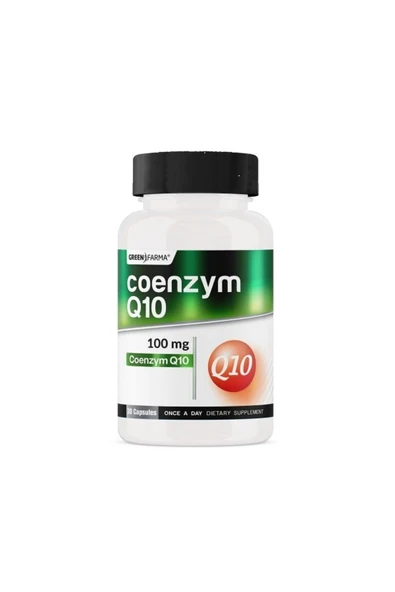 GREEN FARMA KOENZİM Q10 100 MG 30 KAPSÜL ürün görseli 1