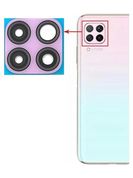 Huawei P40 Lite Uyumlu Kamera Lensi Camı JNY-L21A JNY-L01A JNY-L21B JNY-L22A JNY-L02A ürün görseli 1