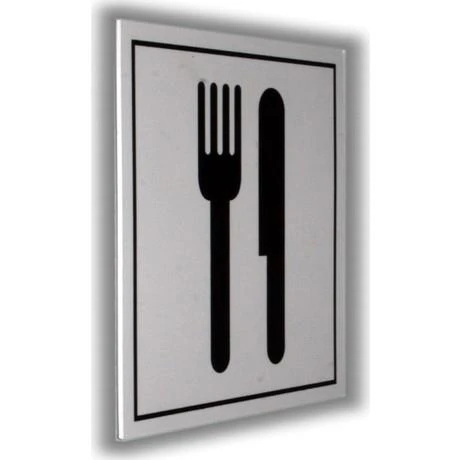 İzmir Fırça " Restoran " Luna Pvc Sembol  10X10Cm 552135 ürün görseli 1