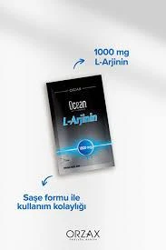 Ocean L-Arjinin 1000 mg 60 Saşe - Resim 2