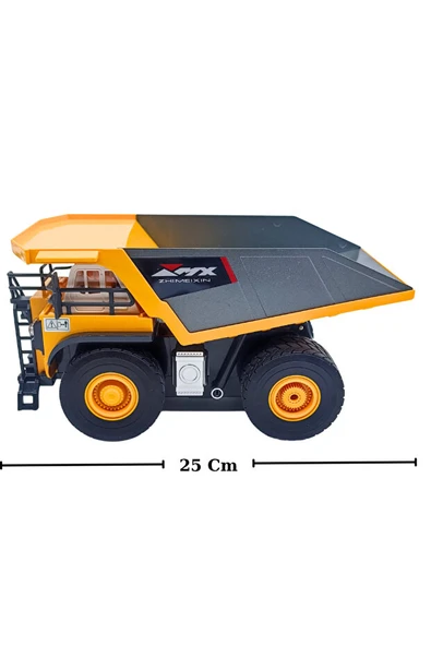 Kamyon 1:18 Ölçek 9 Kanallı Uzaktan Kumandalı Damperli Kamyon ürün görseli 1