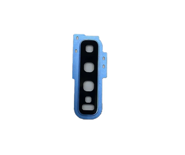 Samsung S10 Plus G975 Kamera Camı Lens Çerçeveli - Mavi ürün görseli 1