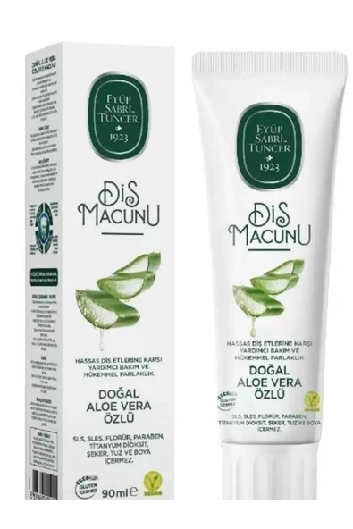 Eyüp Sabri Tuncer Doğal Aloe Vera Özlü Diş Macunu 90 Ml ürün görseli 1