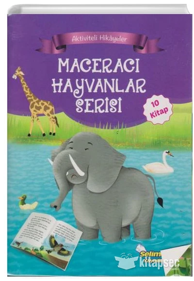 Selimer Yayınları 1. Sınıf  Maceracı Hayvanlar Serisi (10 Kitap) Mustafa Sağlam ürün görseli 1