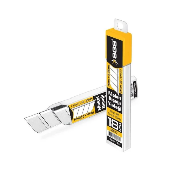Sgs Maket Bıçağı Yedeği 18x0.4 mm ürün görseli 1
