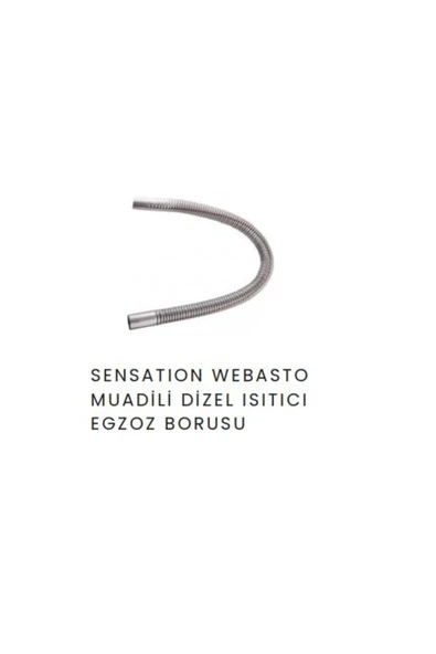 Sensation Webasto Muadili Dizel Isıtıcı Egzoz Borusu ürün görseli 1