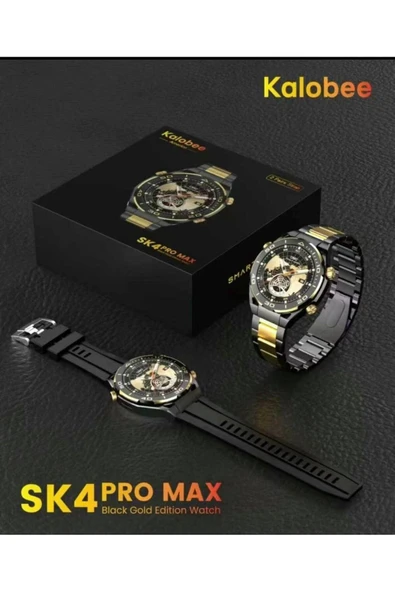 LENSUN Kalobee Sk4 Pro Max Amoled Ekran Metal Kordonlu Ultimate Edition Watch 4 Pro Max Akıllı Saat ürün görseli 1