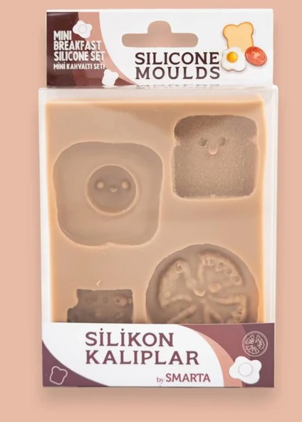 Smarta Silikon Kalıp - Mini Kahvaltı Seti ürün görseli 1
