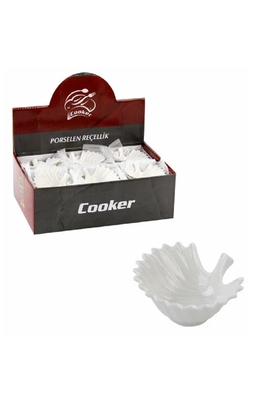 Cooker Reçellik Porselen Yaprak CKR3623 ürün görseli 1