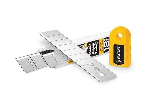 Sgs Maket Bıçağı Yedeği 18x0.5 mm ürün görseli 1