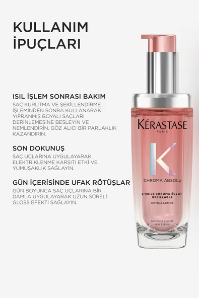 Chroma Absolu L'huile Eclat Bakım Yağı 75 ml - Resim 6