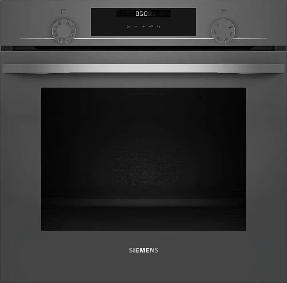 Siemens HU717ABN0T Buhar Destekli Ankastre Fırın Gri ürün görseli 1