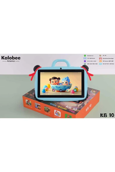 KALOBEE KB10 7 İnç IPS Ekranlı Android Çocuk Tableti, 2 GB RAM 128 GB ROM ürün görseli 1