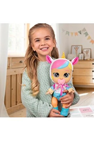 Baby Cry Babies Day Care Dreamy Sesli Ağlayan Bebek Aksesuarlı Kız Çocuk Hediyelik ürün görseli 1