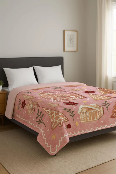 Soft Touch Çift Kişilik Modern Konfor Serisi Termal Battaniye YBT0028 RENKLİ 195 X 220 ürün görseli 1