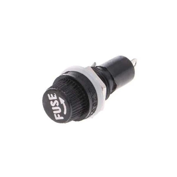 Ayt Sigorta Yuvası 5X20mm Ø13mm Ic-235A Elektronik Cihaz Sİgorta Şase Yuva ürün görseli 1