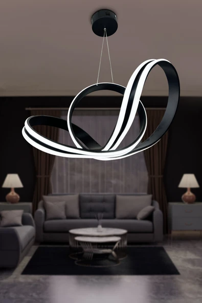 Perla Çift Yönlü (Yüksek Işık) Modern Led Avize - Resim 4