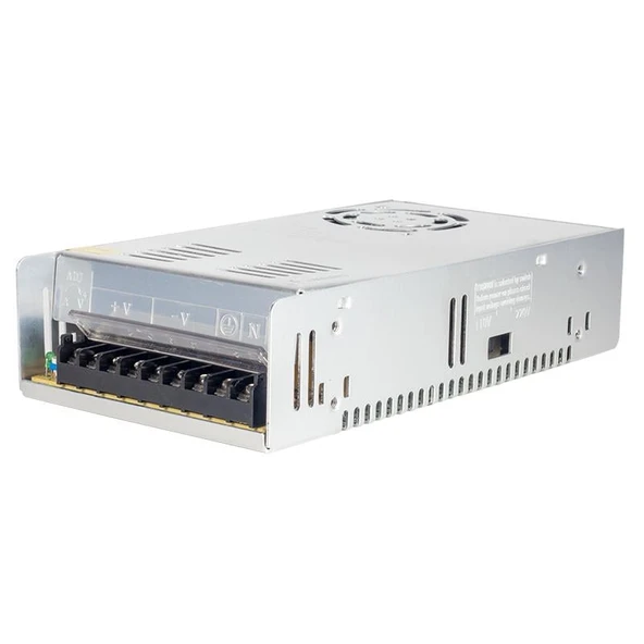 Powermaster Metal Kasa Adaptör 24 Volt 20 Amper Soğutuculu Şerit Led Güvenlik Kamerası Adaptör ürün görseli 1