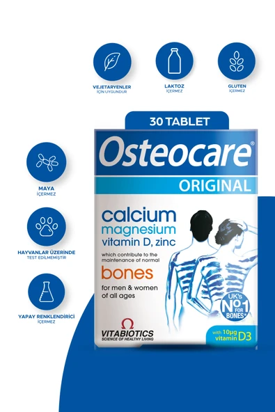 OSTEOCARE 30 TABLET ürün görseli 1