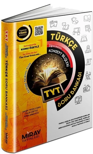 TYT Türkçe Soru Bankası Miray Yayınları ürün görseli 1