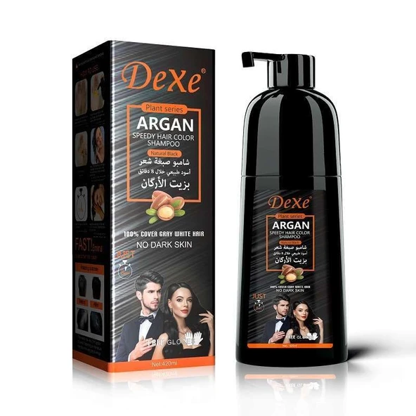 Dexe Argan Haır Color Shampoo 420ml | 799439318168 ürün görseli 1