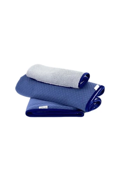 Pet Comfort Lodix Mirinda Mavi Köpek Battaniyesi M 70x100cm ürün görseli 1