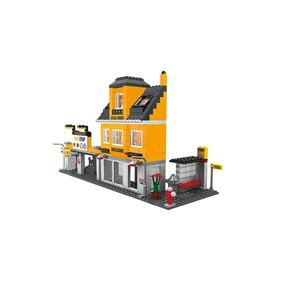 Ausini City Yapı setleri 546 Parça Lego - Resim 5