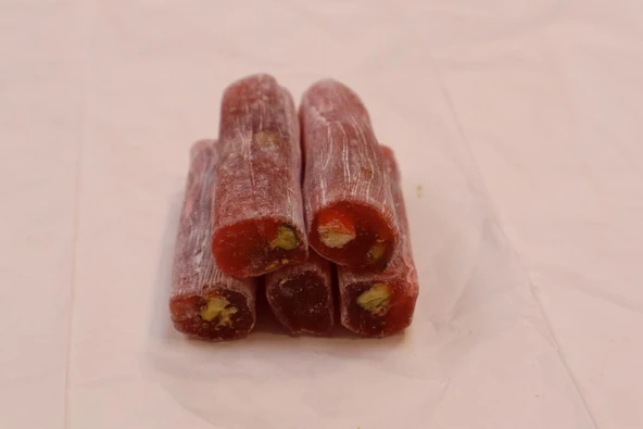 Öz Altın Kayısı Narlı Fıstıklı Fitil Lokum 1 KG ürün görseli 1