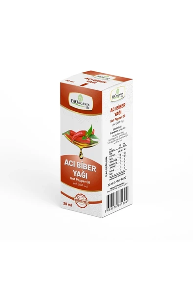 Acı Biber Yağı 20 Ml ürün görseli 1