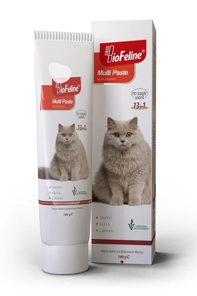 monza Biofeline Multi Paste 100 Gr. ( Kediler Için Multivitamin Macunu ) ürün görseli 1