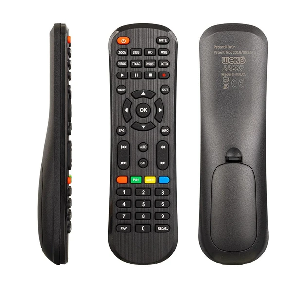 Hometech HT 1000 - HT 1050 / Redline HD Recaal - Fav Tuşlu Uydu Alıcı Kumandası ürün görseli 1