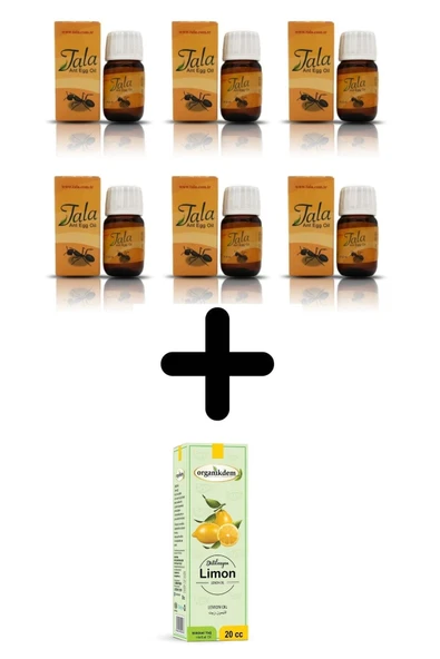 Karınca Yumurtası Yağı 6 Adet + Limon Yağı ürün görseli 1