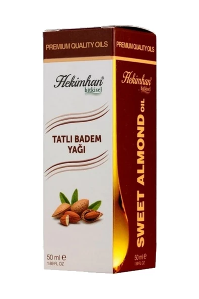 Hekimhan Tatlı Badem Yağı 50 Ml 6 Adet ürün görseli 1