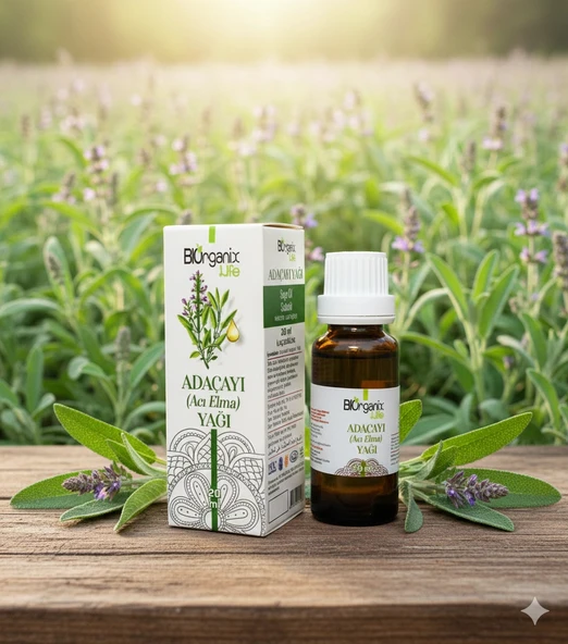 Çare Burada Adaçayı Acı Elma Yağı 20 ml Bıo ürün görseli 1