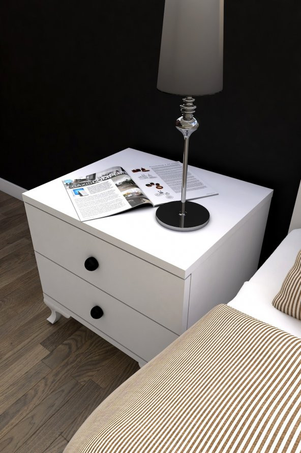 TOCCO 1002 Ece 2 Çekmeceli Komidin - Resim 2