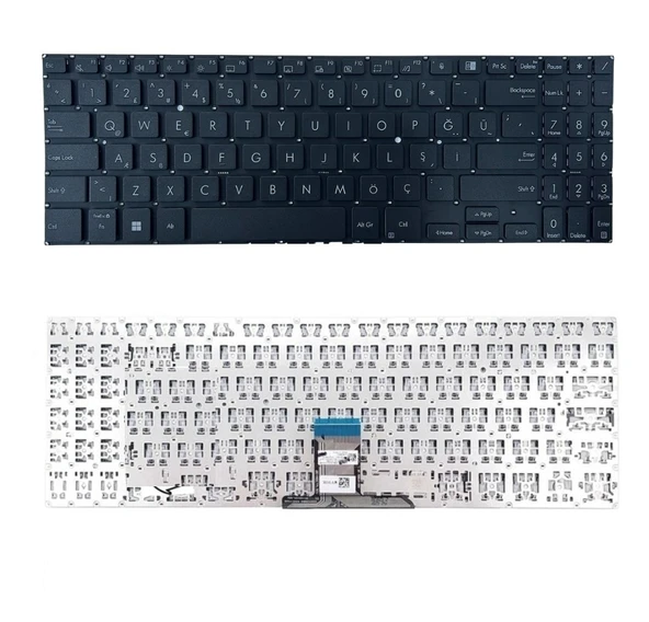 Asus ExpertBook B1 B1500CEPE-BQ072649 Notebook Klavye Siyah TR ürün görseli 1