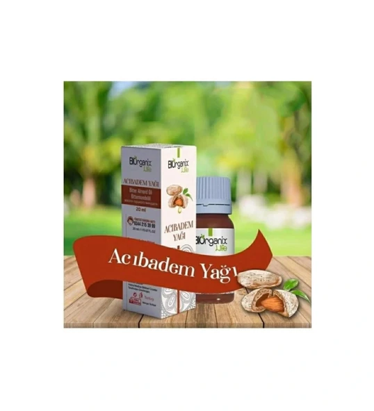 Çare Burada Bıorganix Life Acı Badem Yağı 20ml ürün görseli 1