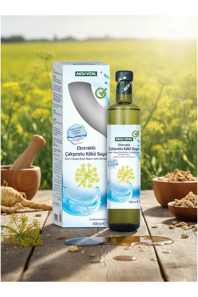 Aksu Vital Ekstraktlı Çakşırotu Kökü Suyu Çakşır Otu 500 Ml ürün görseli 1