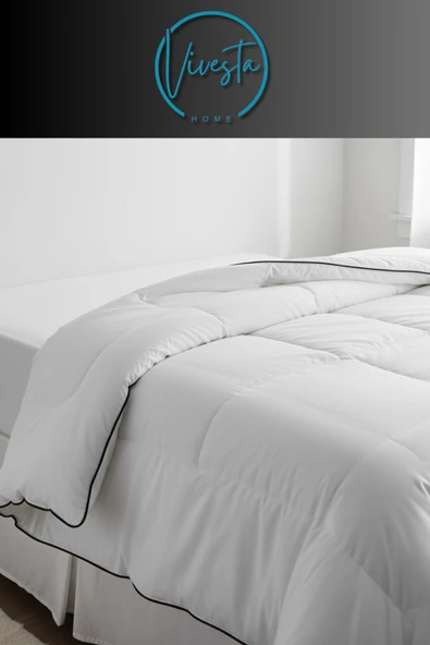 Vivesta Home Çift Kişilik Mikrojel Yorgan 195×215 cm – Yumuşak, Rahat ve Kolay Bakım ürün görseli 1