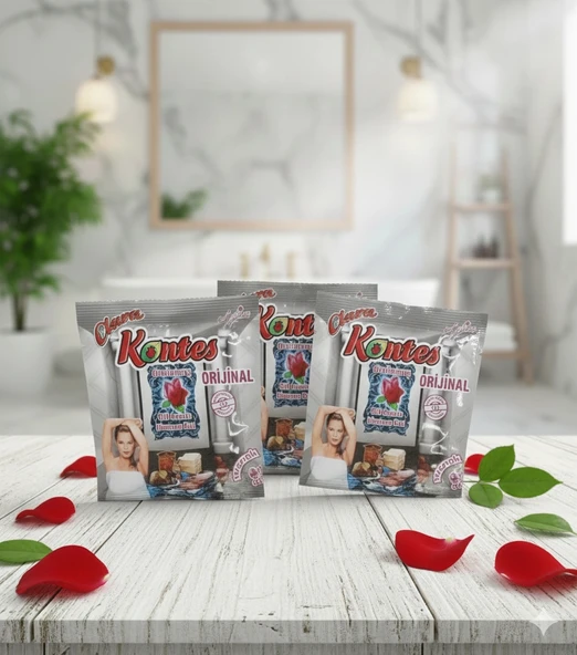 Çare Burada 3 Adet Gül Kokulu Hamam Otu Tozu Tüy Dökücü ürün görseli 1