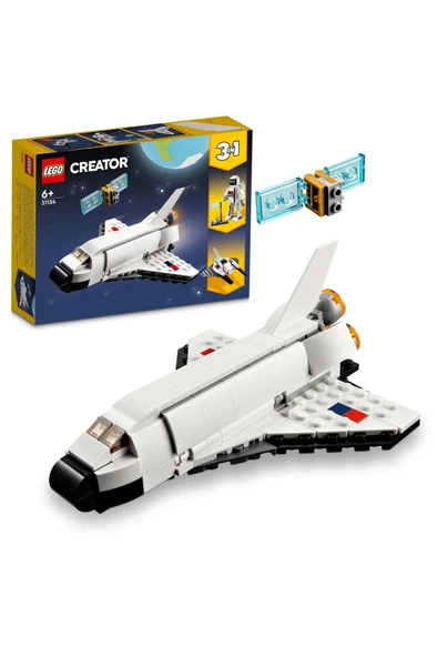 LEGO ® Creator Uzay Mekiği 31134 - 6 Yaş ve Üzeri Çocuklar için Yaratıcı Yapım Seti (144 Parça) ürün görseli 1