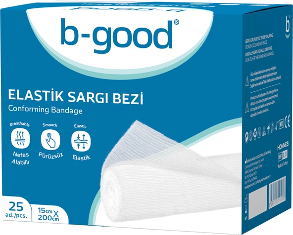 B-Good Elastik Sargı Bezi 15x200 cm 25'li ürün görseli 1